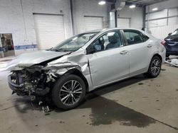 Toyota Corolla l salvage cars for sale: 2016 Toyota Corolla L