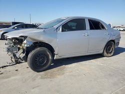 Salvage cars for sale at Grand Prairie, TX auction: 2009 Toyota Corolla Base