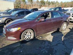 Salvage cars for sale at Exeter, RI auction: 2013 Ford Fusion SE