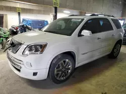 Salvage cars for sale at Indianapolis, IN auction: 2012 GMC Acadia Denali