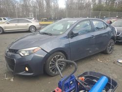 Toyota Corolla salvage cars for sale: 2015 Toyota Corolla L