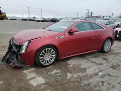 Salvage cars for sale at Oklahoma City, OK auction: 2012 Cadillac CTS