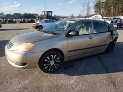 Salvage cars for sale at Dunn, NC auction: 2007 Toyota Corolla CE