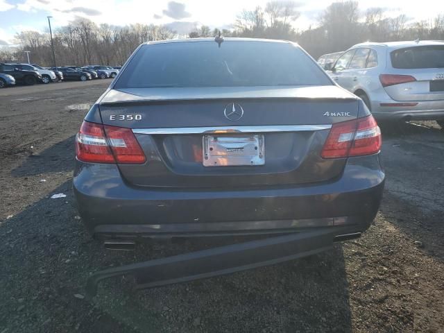 2012 Mercedes-Benz E 350 4matic