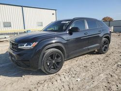 Salvage cars for sale at Haslet, TX auction: 2023 Volkswagen Atlas Cross Sport SEL R-Line