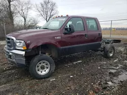 Vehiculos salvage en venta de Copart Cicero, IN: 2004 Ford F350 SRW Super Duty