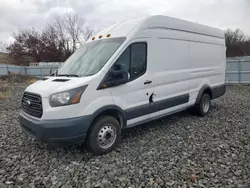 Salvage trucks for sale at Marlboro, NY auction: 2018 Ford Transit T-350 HD