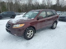 Salvage cars for sale at Cookstown, ON auction: 2008 Hyundai Santa FE GL