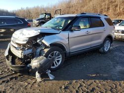 Salvage cars for sale from Copart Marlboro, NY: 2015 Ford Explorer XLT