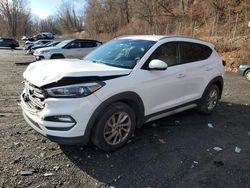 Salvage cars for sale at Marlboro, NY auction: 2017 Hyundai Tucson Limited