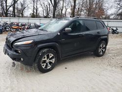 Salvage Cars with No Bids Yet For Sale at auction: 2015 Jeep Cherokee Trailhawk