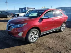 Chevrolet salvage cars for sale: 2019 Chevrolet Equinox Premier