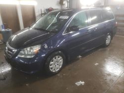 Honda Odyssey lx salvage cars for sale: 2007 Honda Odyssey LX