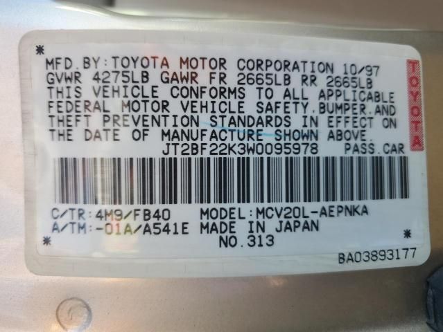 1998 Toyota Camry CE