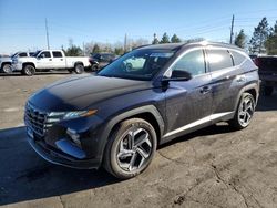 Salvage cars for sale at Denver, CO auction: 2024 Hyundai Tucson Limited