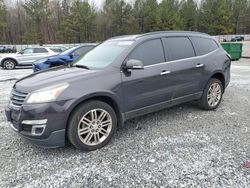 Salvage cars for sale at Gainesville, GA auction: 2015 Chevrolet Traverse LT