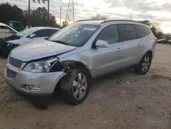 Chevrolet salvage cars for sale: 2012 Chevrolet Traverse LTZ