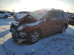 Salvage cars for sale at Indianapolis, IN auction: 2015 Subaru Forester 2.5I Premium