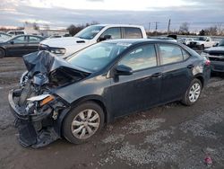 Salvage cars for sale at Hillsborough, NJ auction: 2015 Toyota Corolla L