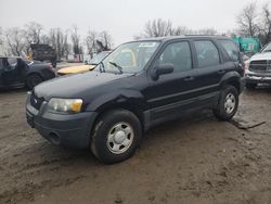 Vehiculos salvage en venta de Copart Baltimore, MD: 2005 Ford Escape XLS