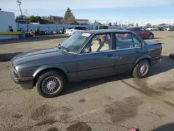 Salvage cars for sale at Vallejo, CA auction: 1989 BMW 325 I Automatic