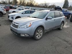 Vehiculos salvage en venta de Copart Portland, OR: 2012 Subaru Outback 2.5I Premium