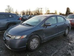 Honda salvage cars for sale: 2006 Honda Civic Hybrid