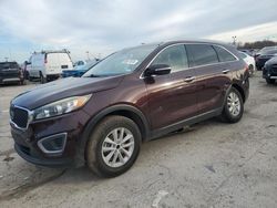 Salvage cars for sale at Indianapolis, IN auction: 2016 KIA Sorento LX