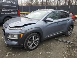 2018 Hyundai Kona Limited en venta en Waldorf, MD