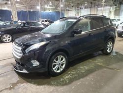 Salvage cars for sale at Woodhaven, MI auction: 2018 Ford Escape SE