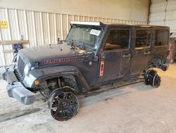 Jeep Wrangler Unlimited Sahara salvage cars for sale: 2017 Jeep Wrangler Unlimited Sahara