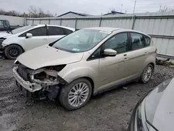 Vehiculos salvage en venta de Copart Albany, NY: 2017 Ford C-MAX SE