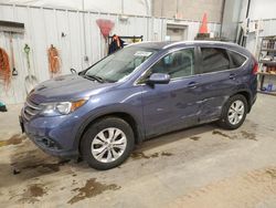 Salvage cars for sale at Mcfarland, WI auction: 2013 Honda CR-V EXL