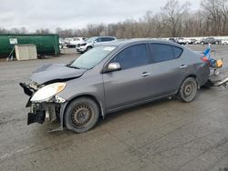 Salvage cars for sale at Ellwood City, PA auction: 2013 Nissan Versa S