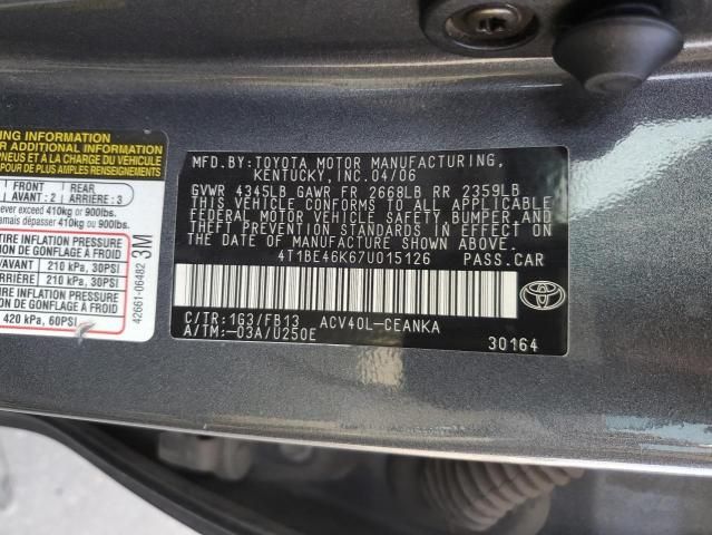 2007 Toyota Camry CE