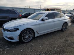 Salvage cars for sale at Dyer, IN auction: 2017 BMW 530 XI