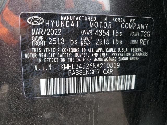 2022 Hyundai Sonata Limited