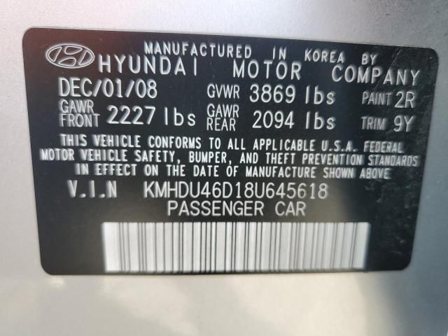 2008 Hyundai Elantra GLS