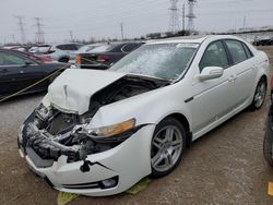 Salvage cars for sale at Elgin, IL auction: 2008 Acura TL