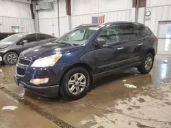 Salvage cars for sale at Franklin, WI auction: 2012 Chevrolet Traverse LS