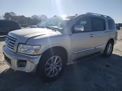 Salvage cars for sale at Loganville, GA auction: 2010 Infiniti QX56