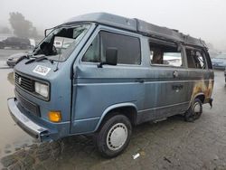 Salvage cars for sale from Copart Martinez, CA: 1987 Volkswagen Vanagon Campmobile