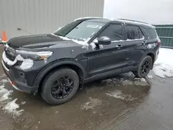 Salvage cars for sale at Duryea, PA auction: 2022 Ford Explorer Timberline