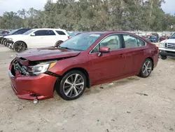 Subaru Legacy salvage cars for sale: 2017 Subaru Legacy 3.6R Limited