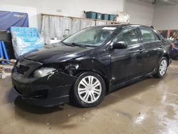 Toyota salvage cars for sale: 2009 Toyota Corolla Base