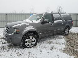 Ford Expedition salvage cars for sale: 2010 Ford Expedition EL Limited