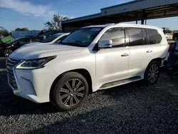 Salvage cars for sale at Riverview, FL auction: 2017 Lexus LX 570