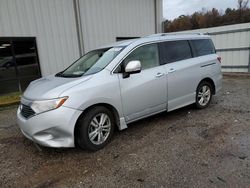 Salvage cars for sale at Grenada, MS auction: 2015 Nissan Quest S