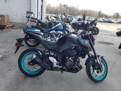 Salvage cars for sale from Copart Fredericksburg, VA: 2023 Yamaha MT-03