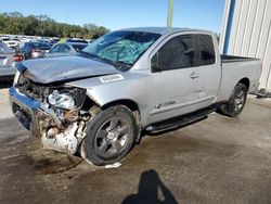 Salvage cars for sale at Apopka, FL auction: 2005 Nissan Titan XE